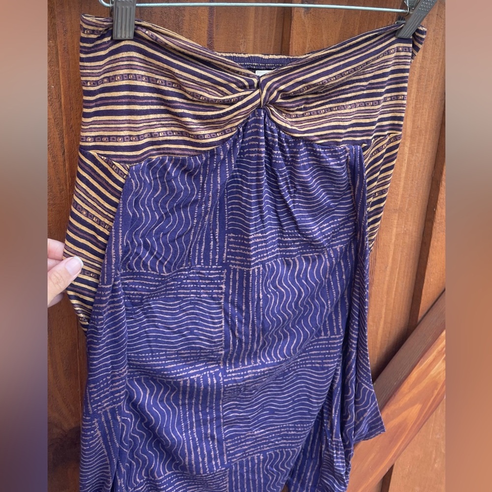 silence + noise strapless tube top Urban Outfitters boho bohemian hippie UO - M - Picture 7 of 13